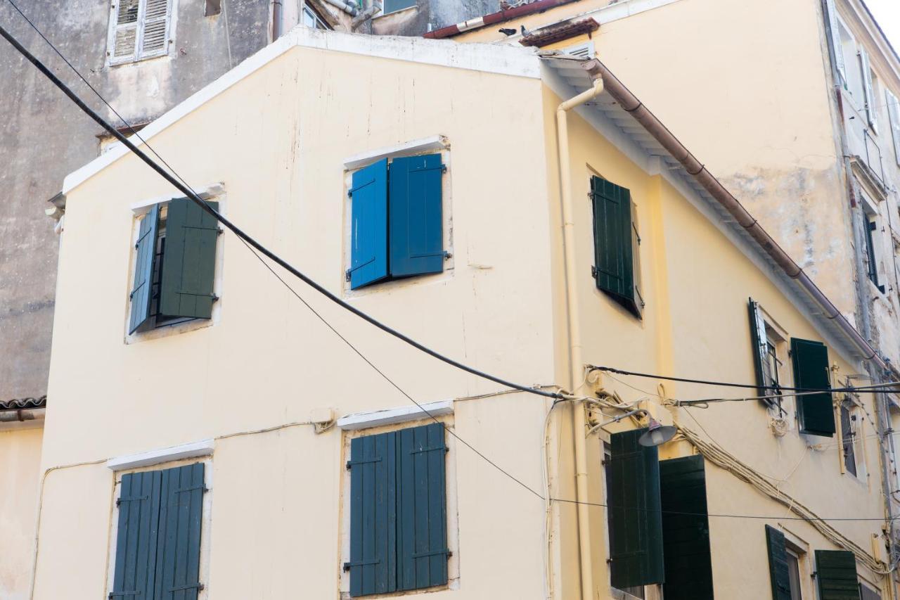 Odisseus Old Town Apartment Corfu  Exteriör bild